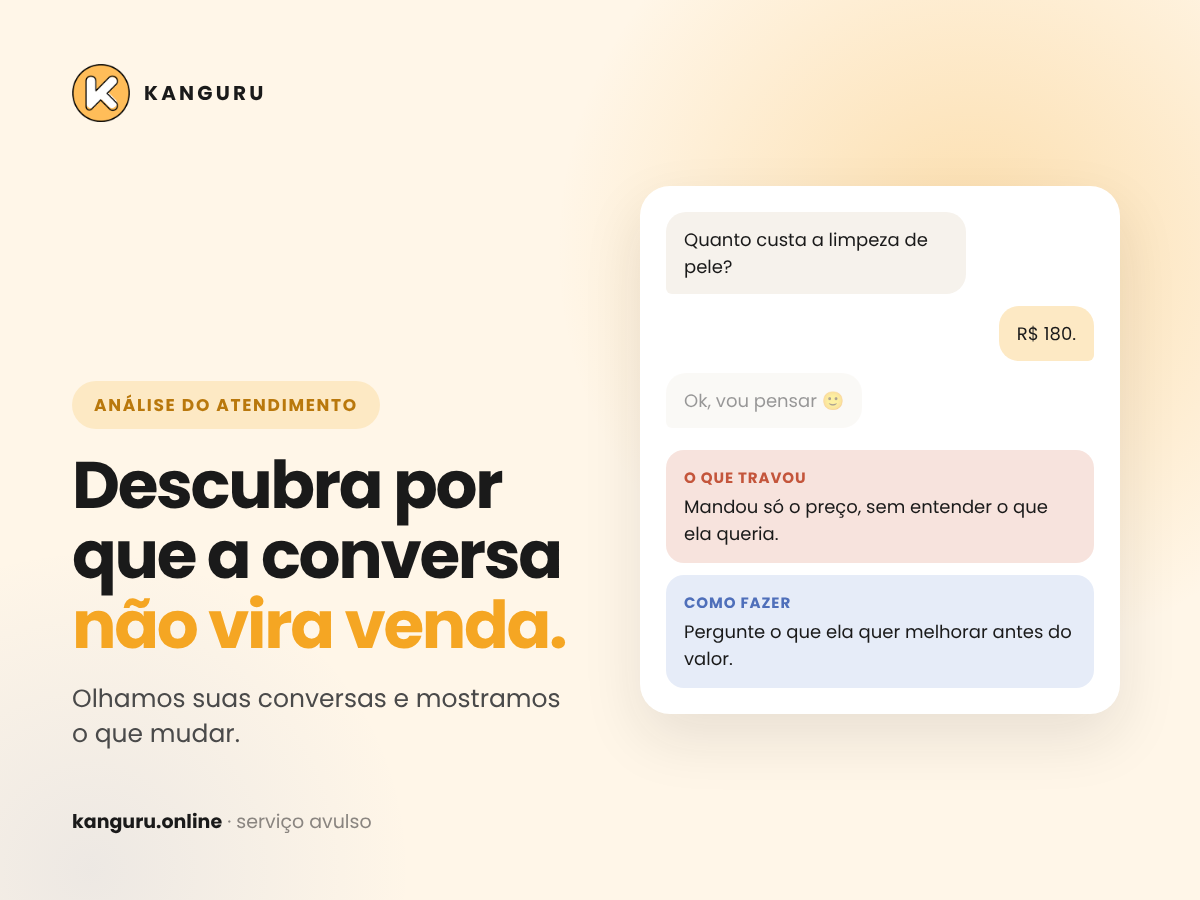 Análise do atendimento